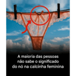 Você sabe por que as calcinhas têm um laço na frente? Imagem da página de origem