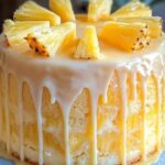 Bolo Gelado de Abacaxi com Creme Imagem da página de origem