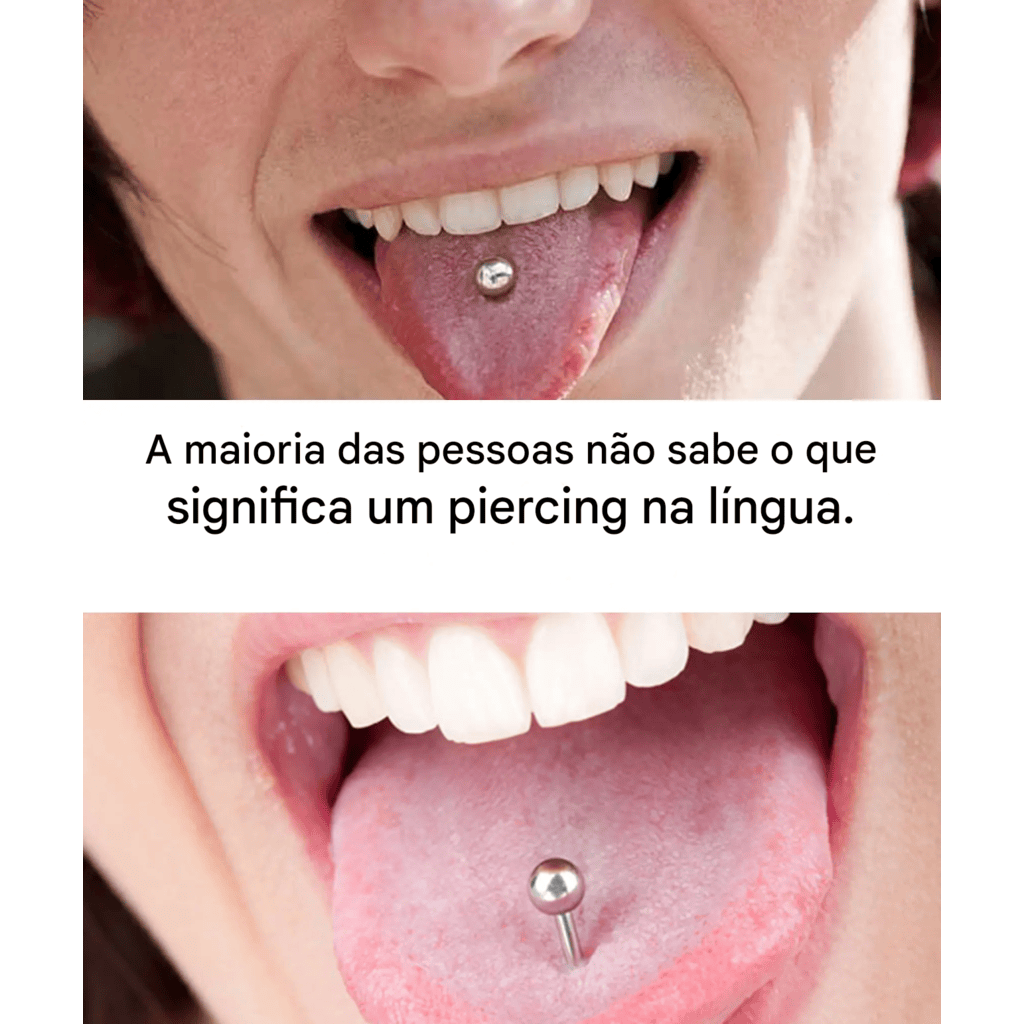 Piercing na Língua: Do Sagrado ao Estilo Pessoal
