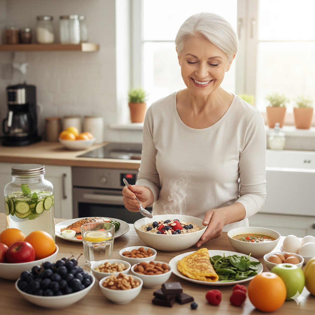 Vitalidade Pós-60: Energia com Alimentação Inteligente