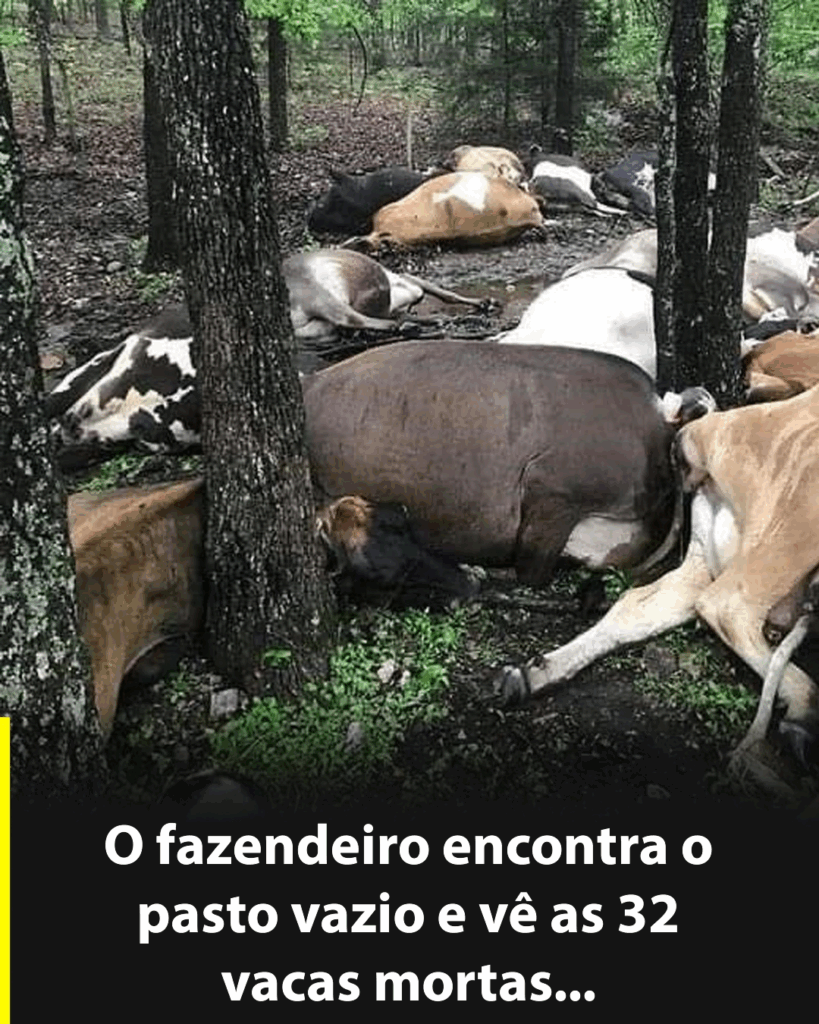 Raio Causa Tragédia: Rebanho Ceifado de Fazendeiro