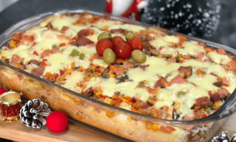 Arroz de Natal Gratinado: Sabor e Praticidade na Sua Ceia! 🍽️