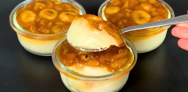 Desvende a Sua Sobremesa Cremosa de Banana Perfeita! 🍌