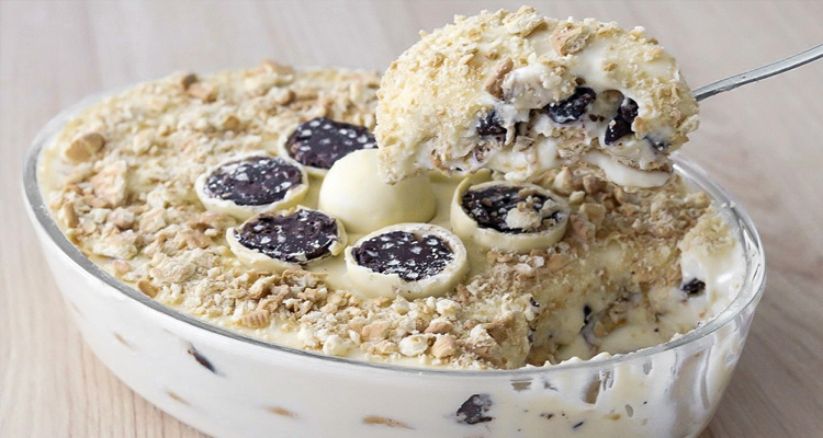 Mousse de Bombom Ouro Branco na Travessa: Sabor de Infância! 🍫